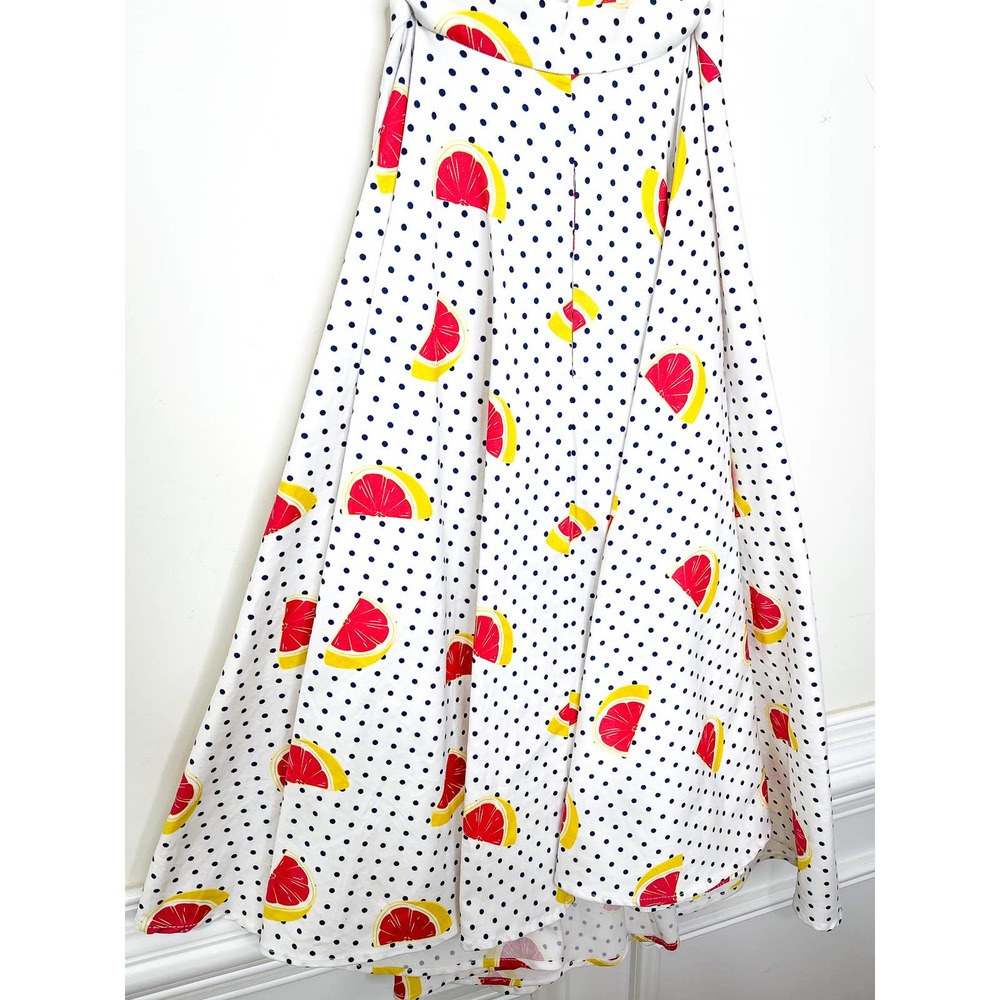 Collectif X Modcloth Pinup Grapefruit Citrus Circ… - image 6